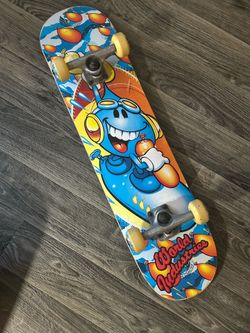 Vintage World Industries Wet Willy Skateboard 1990s 2000s (Complete)