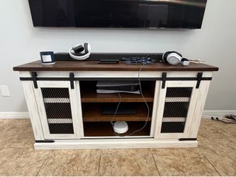 Rustic tv stand