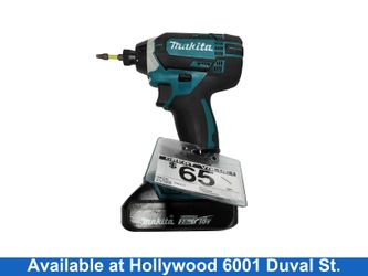 Makita Xdt11 Blue Cordless Impact Drill