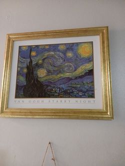 Van Gogh Starry Night Picture Thumbnail