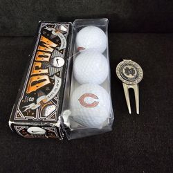 Golf Balls and Ball Marker