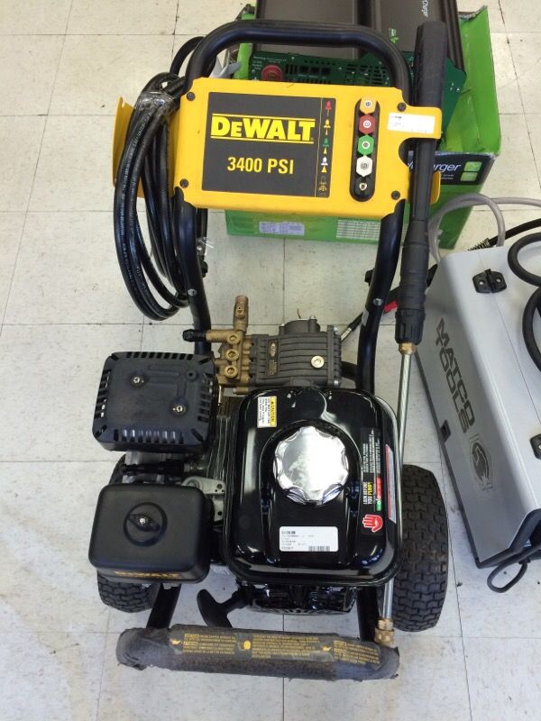 Dewalt dxpw3425 3400psi pressure washer