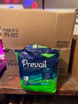 9 packs of 12  Prevails