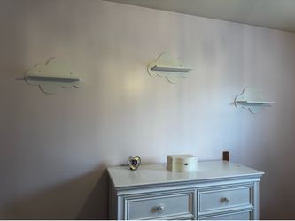 Cloud wall shelf