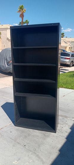 Black 78" Storage Rack / Storage Shelf