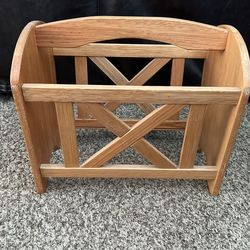 Magazine Rack, Wood