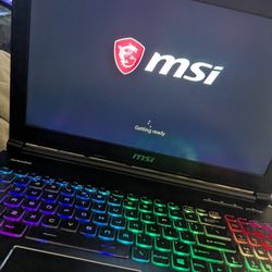MSI gaming laptop 