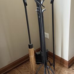 Cast iron Fireplace Tool Set 