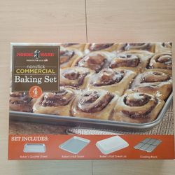Nordic Ware Nonstick Commercial Baking Set 4-pc
