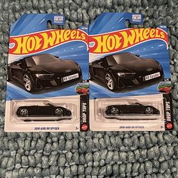 Hot Wheels Audi R8 Spyder Bundle (2 Cars) New Sealed
