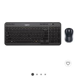 Logitech MK360 Wireless Keyboard and Mouse Set - Black