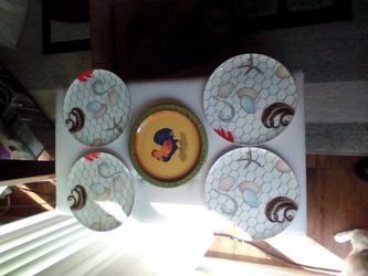 Chicken collector plates