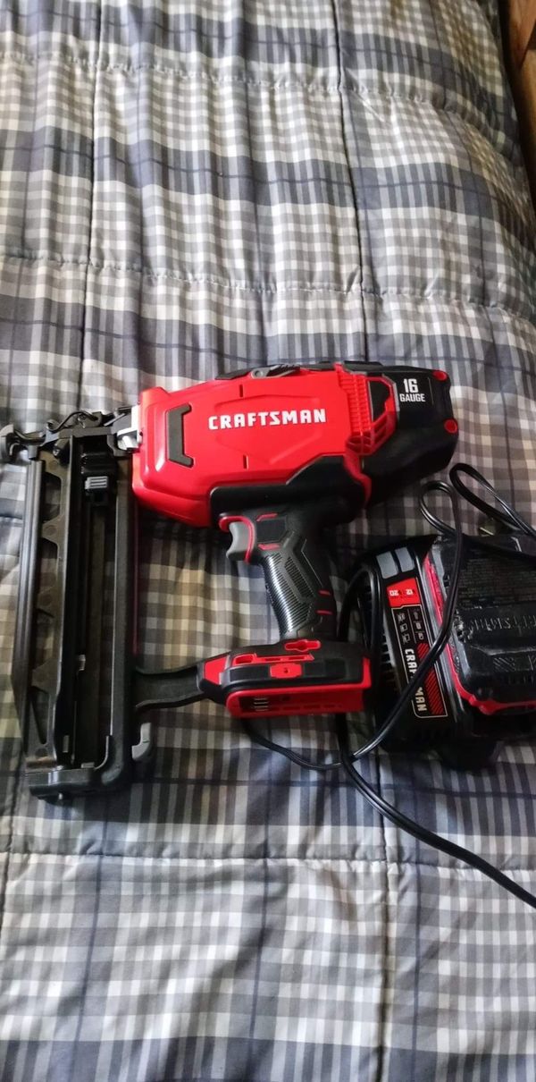 16 Gauge Cordless Craftsman Nail Gun for Sale in Franklin, IN OfferUp