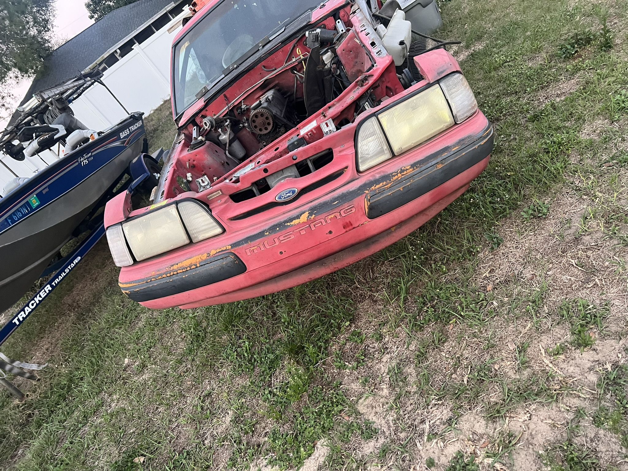 MUSTANG FOXBODY PARTS ONLY CAR IS NOT FOR SALE