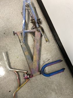 Vintage Diamondback Bmx Frame 