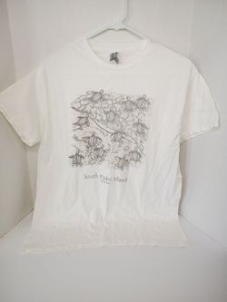 South Padre Island Texas Sea Turtle Graphic T-Shirt Size M