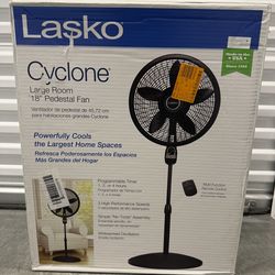 Lasko Cyclone Large Room 18” Pedestal Fan