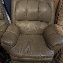 leather recliner