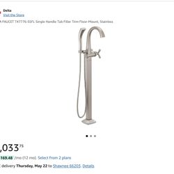 Delta Tub Fill Kit With Rough-in Kit. 