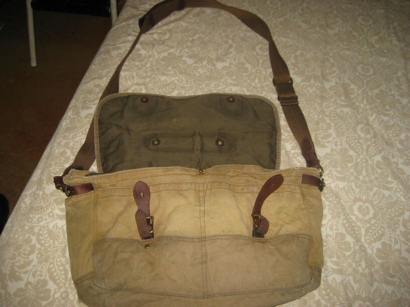 J.Crew Dry Goods & Mens Furnishings ABINGDON Shoulder Messenger Bag 51657