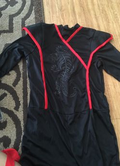 Ninja costume child large