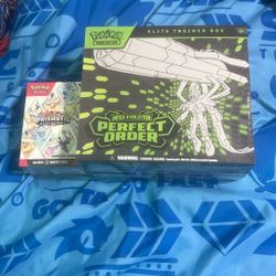 Perfect Order Etb And Prismatic Booster Bundle