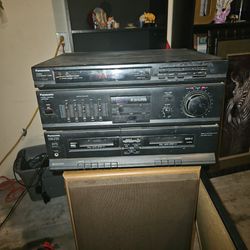Old Panasonic Audio System Tape Deck