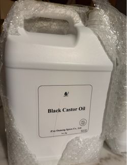 Black Castor Oil Bulk Size – 5KG / Approx. 5.2 Liters – $150
