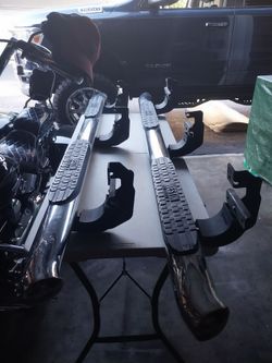 Running boards 2020 Dodge Ram 1500 extended cab