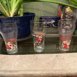 Vintage 90’s Coca Cola Glass Cups
