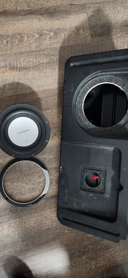 Speaker And Box With All Screws.
