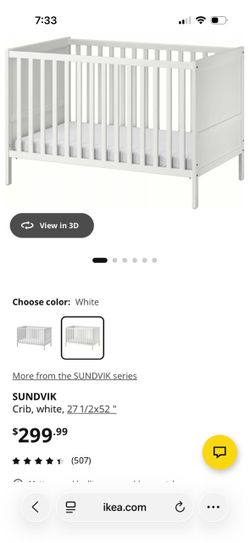IKEA crib