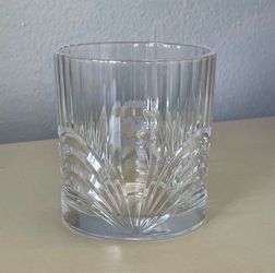 4 Studio crystal double old fashioned whiskey glasses