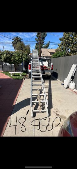 Excellent Condition, 40 Feet And More Sizes Available Aluminum Ladder