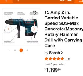 Bosch Hammer Drill