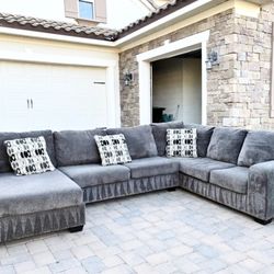 Large Family Sectional Couch 