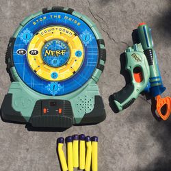 Nerf Target & Gun