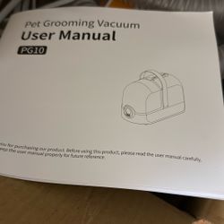 Pet Grooming Vacuum