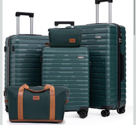 Luggage Sets 5 Piece Suitcases with Wheels