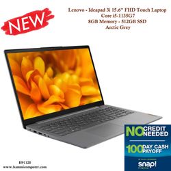 Lenovo - Ideapad 3i 15.6" FHD Touch - Core i5-1135G7, 8GB - 512GB SSD "H91130"