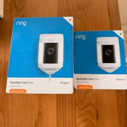 Ring Spotlight Cam Plus Outdoor Cameras 