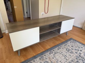 Modern TV Stand, Entertainment Center with Storage