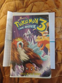 Pokémon The First Movie VHS Mewtwo vs. Mew