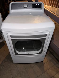 LG Dryer Electric 7.3 Cu.Capacity White