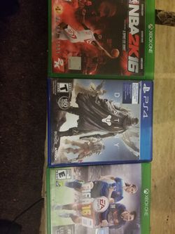 Ps4 and Xbox one game