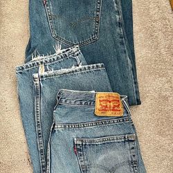  Levi Jeans,  sizes in pictures