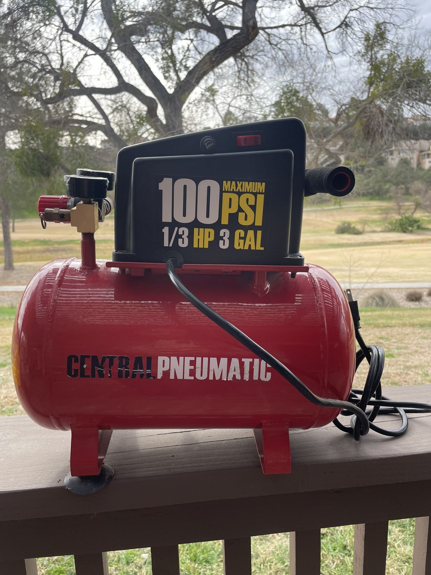 Central Pneumatic Air Compressor