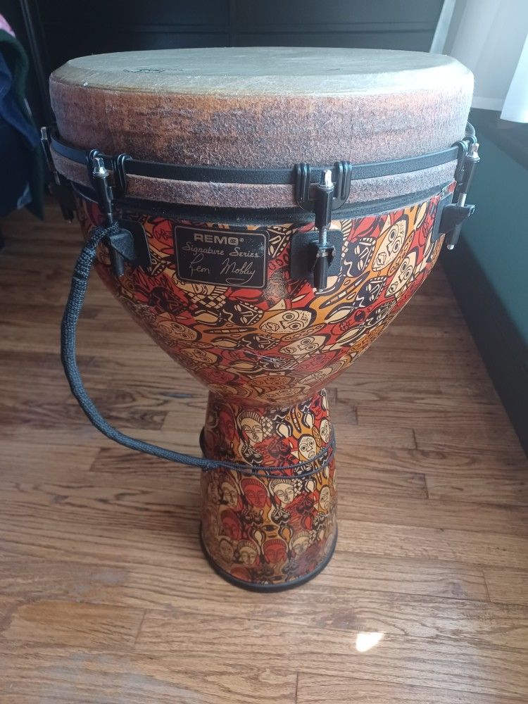 Djembe And Stand Pair
