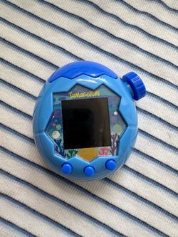 Blue water tamagotchi paradise