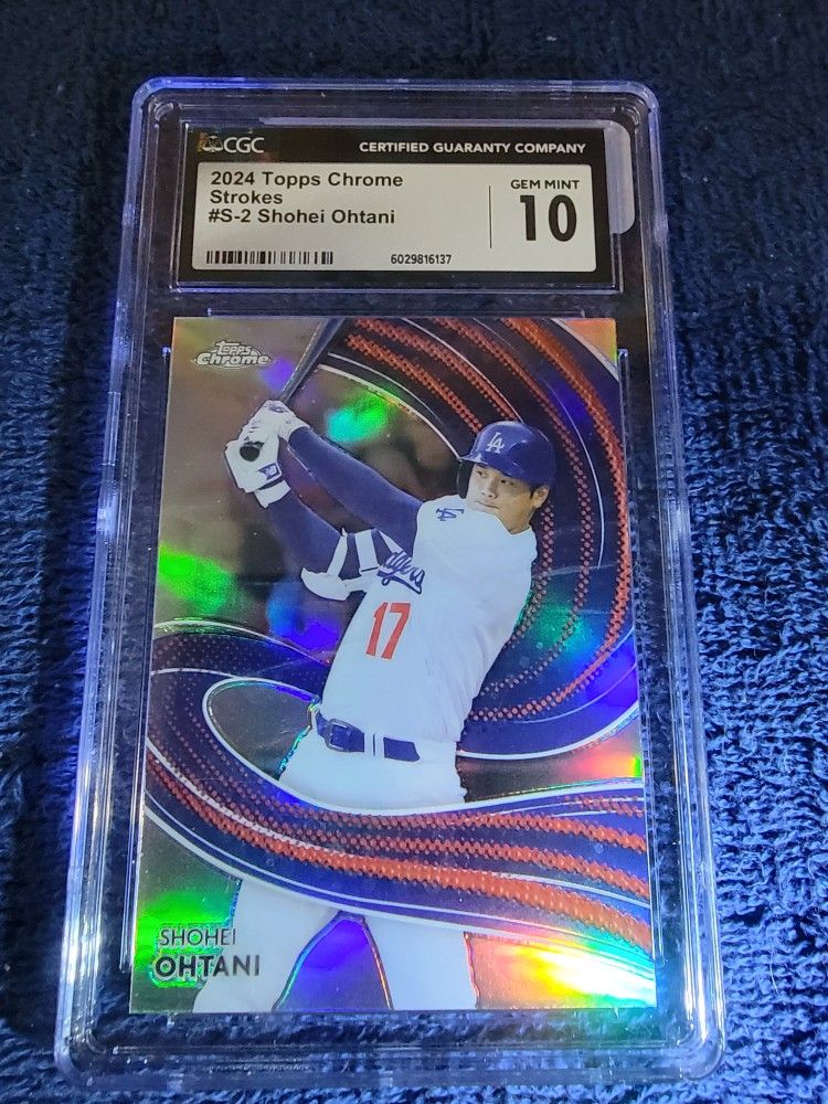 SHOHEI OHTANI TOPPS CHROME 10